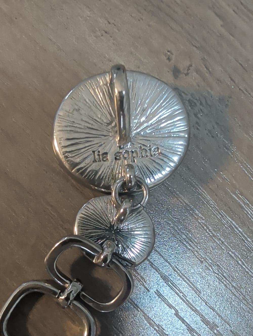 Silver Abalone Drop Earrings and Pendant Set - Picture 2 of 6